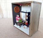 Miniature Roombox Diorama Japanese Grandma Doll Potting Studio Artisan Ter Ooak