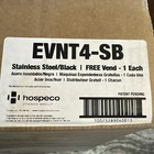 Evogen Evnt4 No-touch Dual Sanitary Napkin tampon Dispenser  Stainless   Black