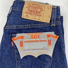 Deadstock Vintage Levi s 501 25x32 Denim Blue Jeans Student Fit -new Without Tag