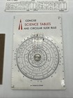 Sama   Etani Concise Chemical Science Tables And Circular Slide Rule 1968 Vtg
