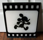 Rare Vintage Original Disney Store Front Display Sign Mickey Mouse Film Clip