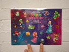 Super Mario Galaxy Movie Sticker Sheet   Taiwan Cinema Exclusive Promo Item