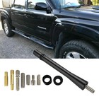 Short Antenna Am fm Mast Black Replacement Fits 2009-2018 Dodge Ram 1500-3500 4 