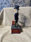 Uncle Sam Vintage Cast Iron Mechanical Bank - Works