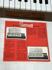 Vintage Bontempi 102 1 Table Organ With Original Box And Book Tested Works 
