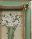  Vintage Picture Frame 2 5x3 5  Luxury Antique Green Photo Frame With Go