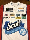 Scott Products Team Issued Pit Crew Shirt Jtg Daugherty Racing Race Used Medium