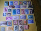 Vintage Romania Stamps 35 Mh Plus 16 Used Old Dealer Stock Total 51 Free Ship Us