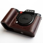 Half Case For Leica Sl2 Genuine Leather Insert Camera Cover Kontice Handmade New