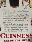Guinness Beer Metal Sign - Stout - Dublin Ireland - Aluminum Poster