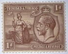 Travelstamps  Trinidad   Tobago Stamps Sg 219 Scott  22 - 1d Mint Mogh