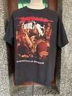 Vintage 90 s Carcass Symphonies Of Sickness Band Unisex Tshirt Reprint Kh12550