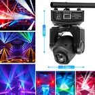 120w Moving Head Stage Light Rgbw Dmx512 Gobo Beam Club Disco Dj Party Light Dmx
