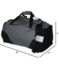 Under Armour Ua Storm Undeniable 5 0 Duffle Gym Bag 61l - Grey 