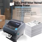 Zebra Zp450 Direct Thermal Label Zp 450 Barcode Printer