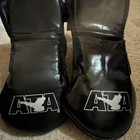 Ata Taekwondo Karate Kickboxing Foot Gear Pads Sparring Martial Arts Size 9