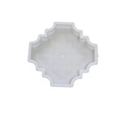 2 Pieces Decorative Flower Brick Models Road Pedal Tile Models For Sidewalks