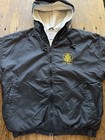 Vintage Us Army Jacket Full Zip Hooded Tshirt Lined Embroidered Hartwell Sz Med