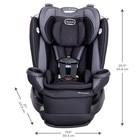 Evenflo Revolve360 Extend Rotational All In 1 Convertible Car Seat  Rowe Pink