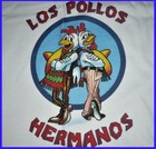 Breaking Bad  Los Pollos Hermanos  Ringer T-shirt - Brand New  Mailedfroml a 