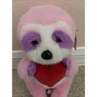 Ty Beanie Baby Beanie Bellies Tart The Valentine s Sloth Pink Heart 6 Inch Plush
