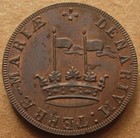 Philadelphia Pa 217 Copper Choice Unc Rb - W  Idler - Dealer In Coins   Minerals