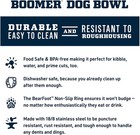 Yeti Boomer 4 Dog Bowl   Stainless Steel  Non-slip  32 Oz
