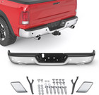 Chrome Rear Bumper Assembly For 09-18 Dodge Ram 1500 10-12 Ram 2500 3500 New Usa