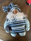 Handmade Waldorf Style Grandfather Gnome Doll Wool Cashmere Folk Art 15   