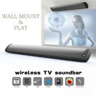 Wireless Bluetooth 5 0 Speaker Wall-mounted Tv Sound Bar Subwoofer Home Theater