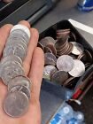 400 Coins  Bulk Bag   100  Normal Regular Quarters  Real Mixed Us Circulated