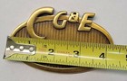 Vintage Cincinnati Gas And Electric Bronze Plaque Cg e Retiree 