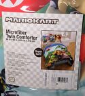 Nintendo Super Mario Kart Reversible Kids Microfiber Twin Comforter 64 x86  New