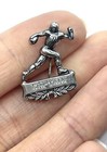 Vintage Sterling Silver Football Captain Pin 