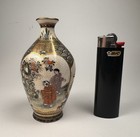 Fine Signed Antique Japanese Satsuma Meiji Period Miniature Vase