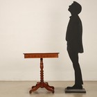 Antique Table Charles X Fir Cherrywood Italy Xix Century