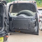 Chequer Plate Rear Door Tailgate Cover For Land Rover Defender L663 Protection