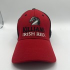 George Killians Irish Red Black Hat Cap Bio-domes Fitted One Size Embroidered