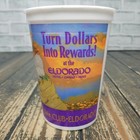 Vintage El Dorado Hotel Casino Club Fantasy Coin Bucket Reno Nevada Plastic Cup