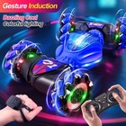 Hand Gesture Sensing Remote Control Off-road 4wd Rc Stunt Car For Kids  ages 8  