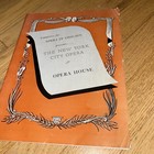 1949 Chicago Opera Company Program - The New York City Opera