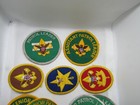 9 Vintage Boy Scout Rank   Position Badge Patches   Bsa New  Never Used Nos