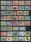  at2108  Dominica  1923-1929 Approx 100 Stamps On 3 Stockpages  Nice Range
