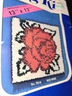 Vintage Valiant Hook Rug Kit Rose