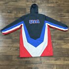 Rare Vtg Usa Swimming National Team Parka Pool Coat Speedo Truwest Large