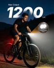 1200lm Bike Lights Set Usb Rechargeable Ultra Bright Led Front   Rear Bicycle Li