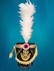 New French Napoleonic Shako Helmet Black Napoleonic Shako Helmet  Cosplayhelmet 