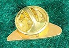 Vintage Hat Trick Lapel Pin