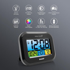 Atomic Digital Alarm Clock  Battery Operated Self-setting Digital Wall Or