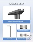 Starlink Gen 3 Pipe Adapter  Adjustable Pole Mount Adapter Mounting Kit  For